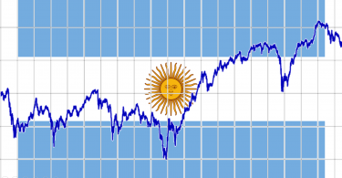 Bandera argentina MERVAL